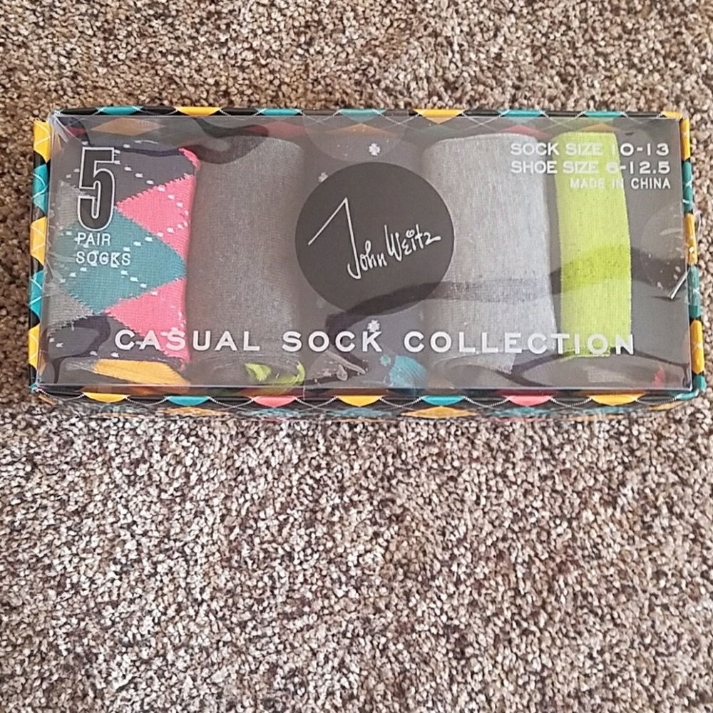 Nwt John Weitz casual socks